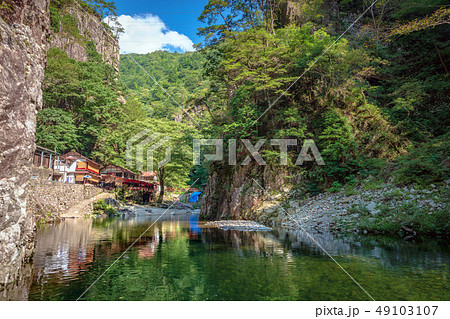 特別名勝三段峡 黒淵 49103107