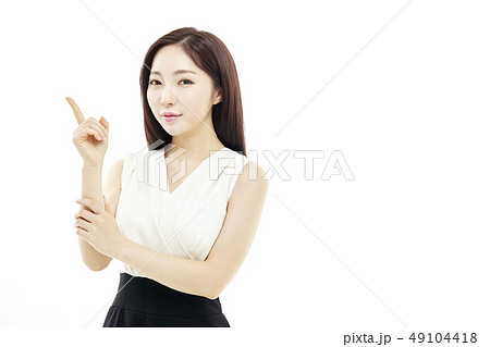 ビジネスウーマン 若い女性 韓国人 49104418