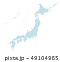 dotted japan map normal size type2 49104965