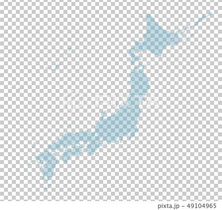 日本列島的藍點地圖。中號 1。 49104965