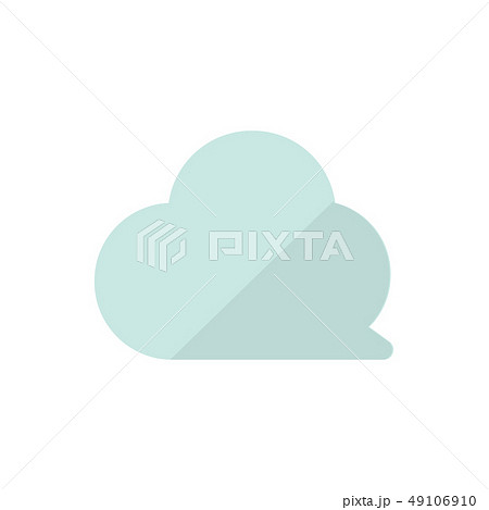 天気アイコン/カラー（曇り・雲） 49106910