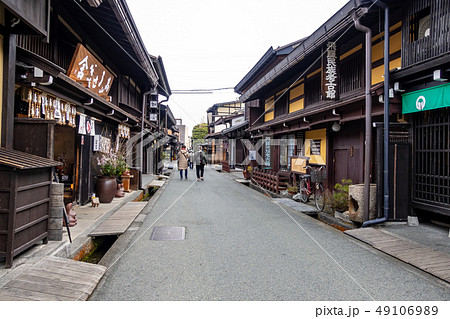 古い町並み 飛騨高山 古い町並み 飛騨高山 49106989
