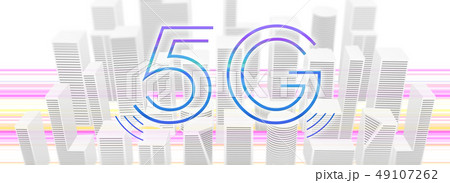 5G イメージ_街並 49107262