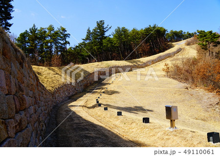 韓国 百済歴史遺跡地区 羅城 韓国 百済歴史遺跡地区 羅城 49110061