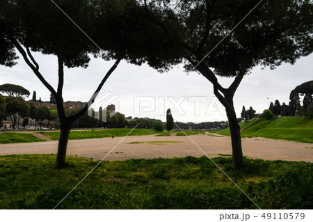 ローマ市内の古代遺跡(イタリア) チルコ・マッシモ ローマ市内の古代遺跡(イタリア) チルコ・マッシモ 49110579