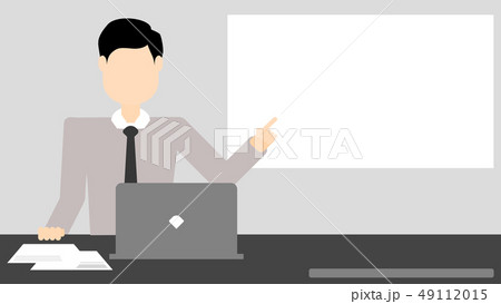 presentation or broadcasting news concept  49112015
