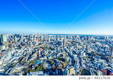 六本木ヒルズからの展望 東京タワー 【東京都】 六本木ヒルズからの展望 東京タワー 【東京都】 49117016