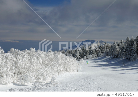 パルコールつま恋リゾート - 樹氷のプレストコースと浅間山(1) パルコールつま恋リゾート - 樹氷のプレストコースと浅間山(1) 49117017