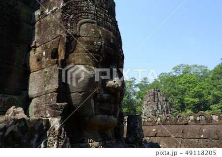Angkor Thom　アンコールトム　世界遺産　環濠　遺跡　クメール 49118205
