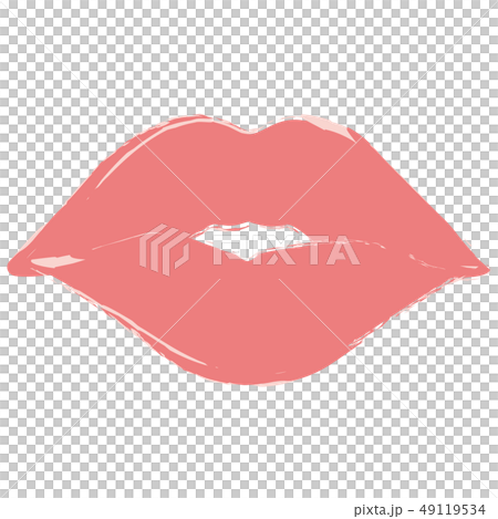 女性の唇のイラスト 女性の唇のイラスト 49119534