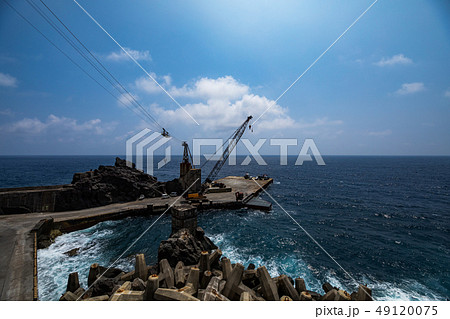《東京都 伊豆諸島 青ヶ島》 青ヶ島 三宝港 《東京都 伊豆諸島 青ヶ島》 青ヶ島 三宝港 49120075