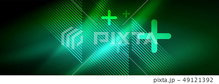 Abstract neon glowing light background. Dark background with lights. Abstract background with neon 49121392