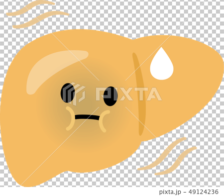 脂肪肝のキャラクター 脂肪肝のキャラクター 49124236