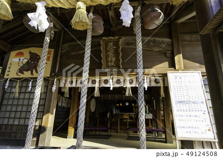 山口 下関市長府 忌宮神社 拝殿 山口 下関市長府 忌宮神社 拝殿 49124508