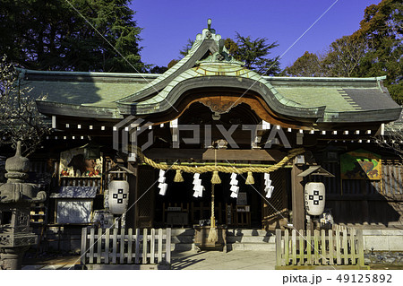 山口　下関市長府　乃木神社　拝殿　乃木希典 49125892