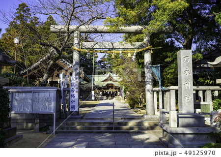 山口　下関市長府　乃木神社　参道　乃木希典 49125970