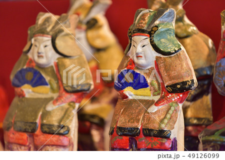 土人形 稲畑人形の武将 土人形 稲畑人形の武将 49126099