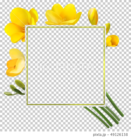 Freeze floral frame. Freeze floral frame. 49126138