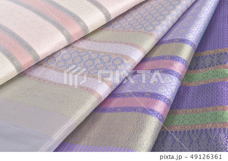 Thai Silk Pattern and Design 49126361