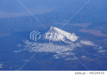 富士山(上空から) 富士山(上空から) 49126410