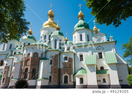世界遺産 聖ソフィア大聖堂(Saint Sophia Cathedral) ウクライナ・キエフ 世界遺産 聖ソフィア大聖堂(Saint Sophia Cathedral) ウクライナ・キエフ 49129105