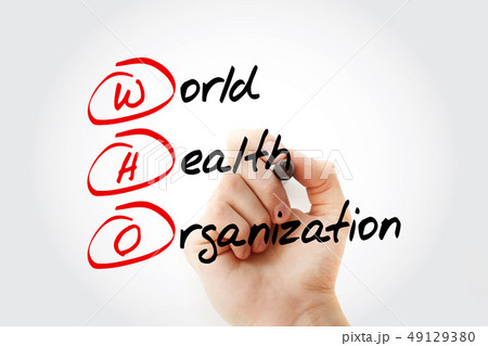 WHO - World Health Organization acronym 49129380