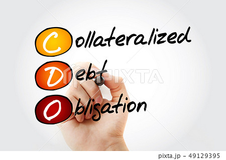 CDO - Collateralized Debt Obligation 49129395