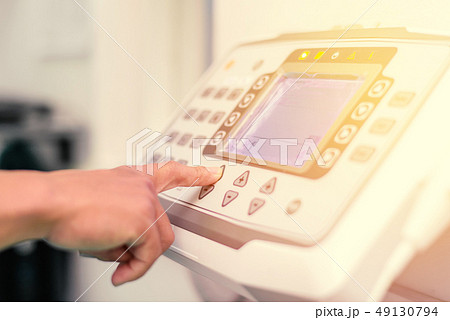 Hand pressing shutter switch control for x-ray Hand pressing shutter switch control for x-ray 49130794