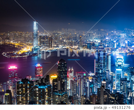 世界三大夜景 香港 ビクトリア・ハーバー 世界三大夜景 香港 ビクトリア・ハーバー 49131276