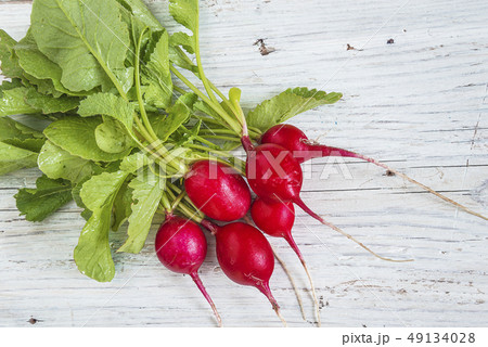 Organic red radish bundle Organic red radish bundle 49134028