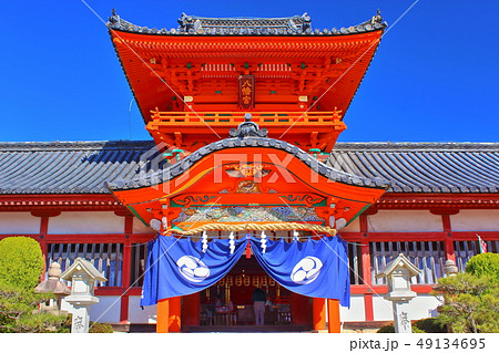 【愛媛県松山市】　道後　伊佐爾波神社 49134695