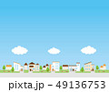 背景素材-住宅 49136753