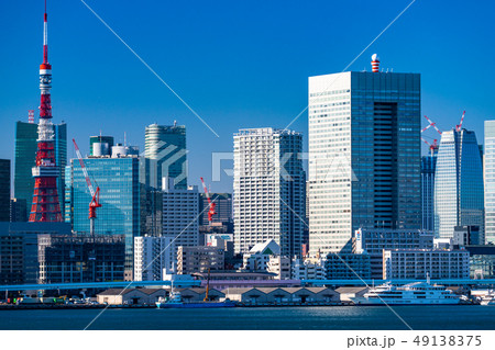 《東京都》東京都市風景・スカイライン 《東京都》東京都市風景・スカイライン 49138375