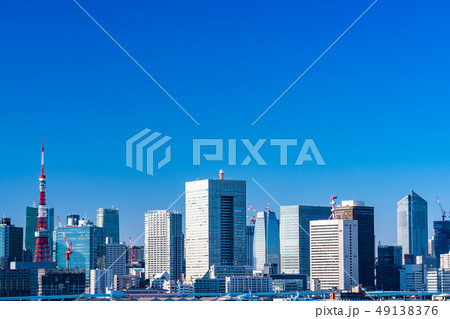 《東京都》東京都市風景・スカイライン 《東京都》東京都市風景・スカイライン 49138376