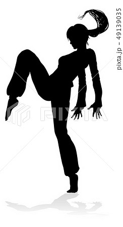Street Dance Dancer Silhouetteのイラスト素材 Street Dance Dancer Silhouetteのイラスト素材