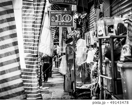 香港　路地裏 49143478