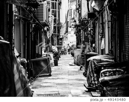 香港　路地裏 49143480