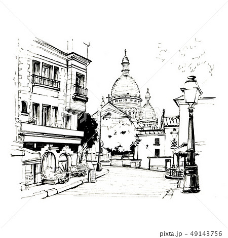 Montmartre in Paris, France Montmartre in Paris, France 49143756