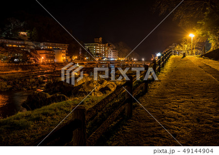 三朝温泉の夜景 49144904