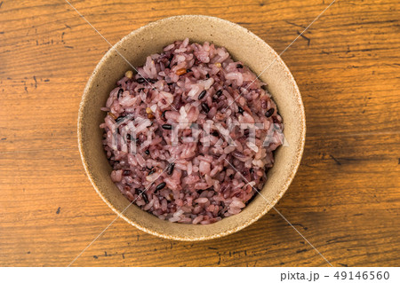 五穀米　雑穀米　Beauty and health of millet rice 49146560