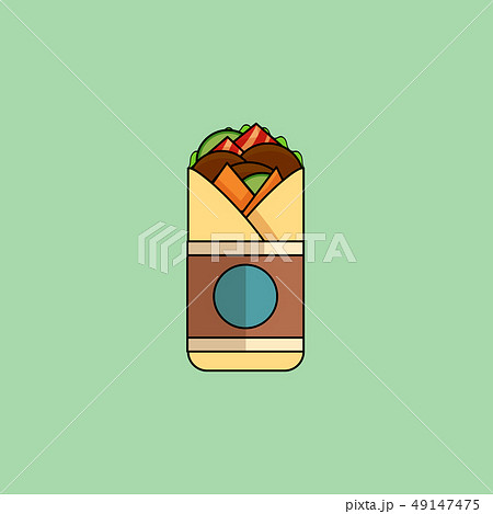 Beef Roll icon Beef Roll icon 49147475
