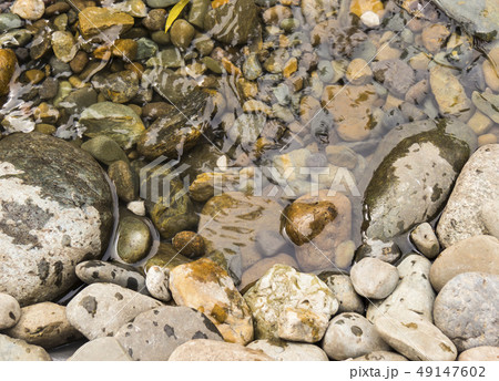 Mountain stream at autumn time. Mountain stream at autumn time. 49147602