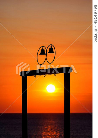 日の出岬の日の出　雄武町 49149798