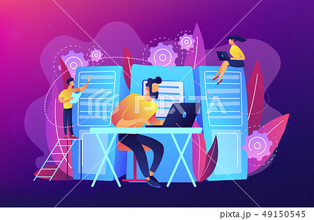System administration concept vector illustration 49150545