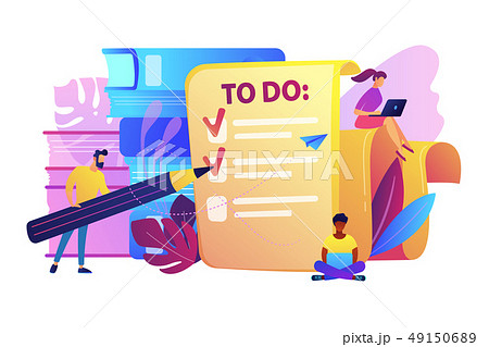 Task management it concept vector illustration 49150689