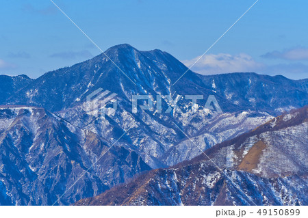 日光 半月山展望所から残雪の西側の山々(皇海山等)眺望 日光 半月山展望所から残雪の西側の山々(皇海山等)眺望 49150899