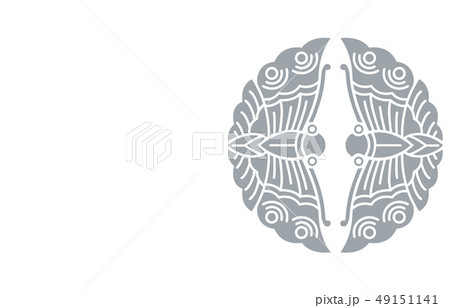 武将家紋銀大谷吉継 49151141