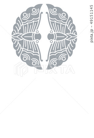 武将家紋銀大谷吉継 49151145