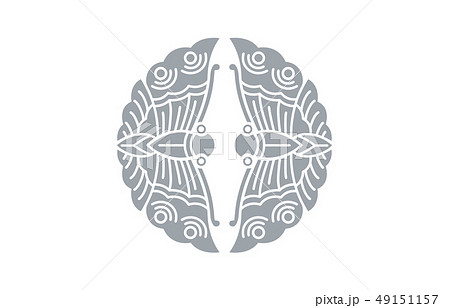 武将家紋銀大谷吉継 49151157