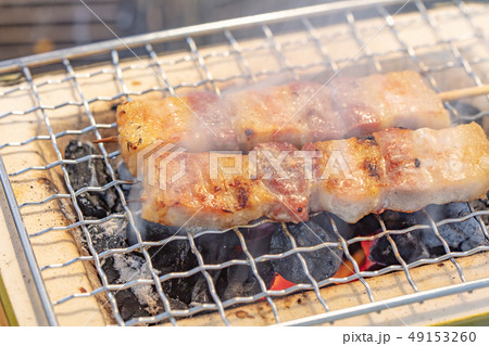 焼鳥・焼肉_おひとりさまの炭火焼き(炭焼き・網焼き・七輪・一人・宅飲み・バーベキュー・BBQ・焼肉 焼鳥・焼肉_おひとりさまの炭火焼き(炭焼き・網焼き・七輪・一人・宅飲み・バーベキュー・BBQ・焼肉 49153260